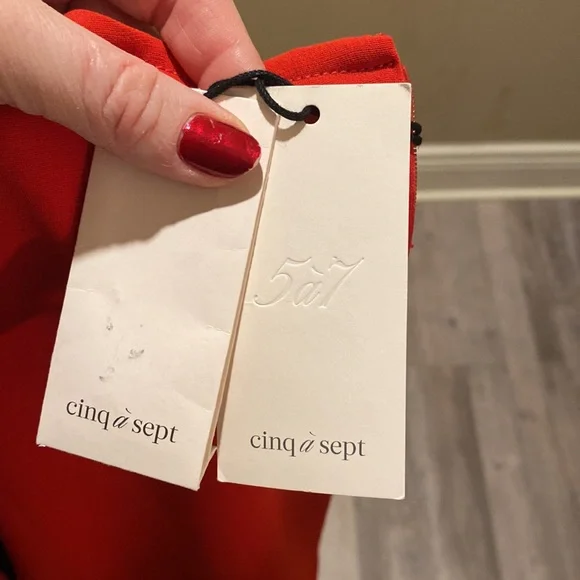 Cinq à Sept Bell Sleeve Mini Danica Dress - Picture 7 of 7